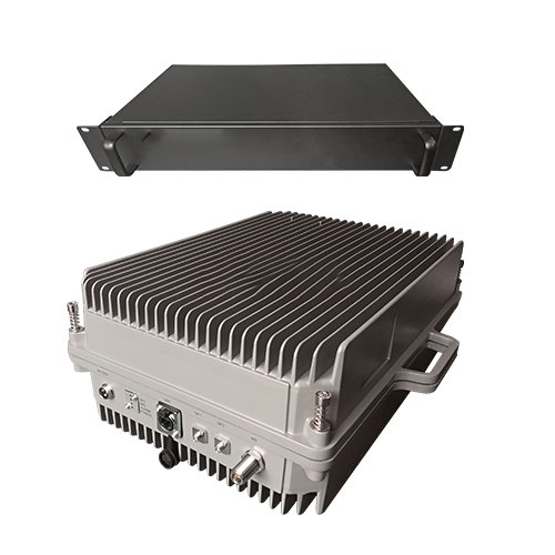  萨嘎350M PDT消防集群警用数字光纤直放站近远端机