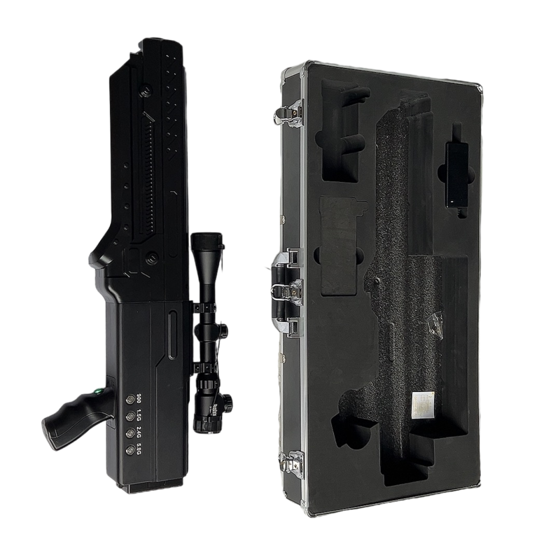  萨嘎手持便携式枪型低空防御反制四通道A型