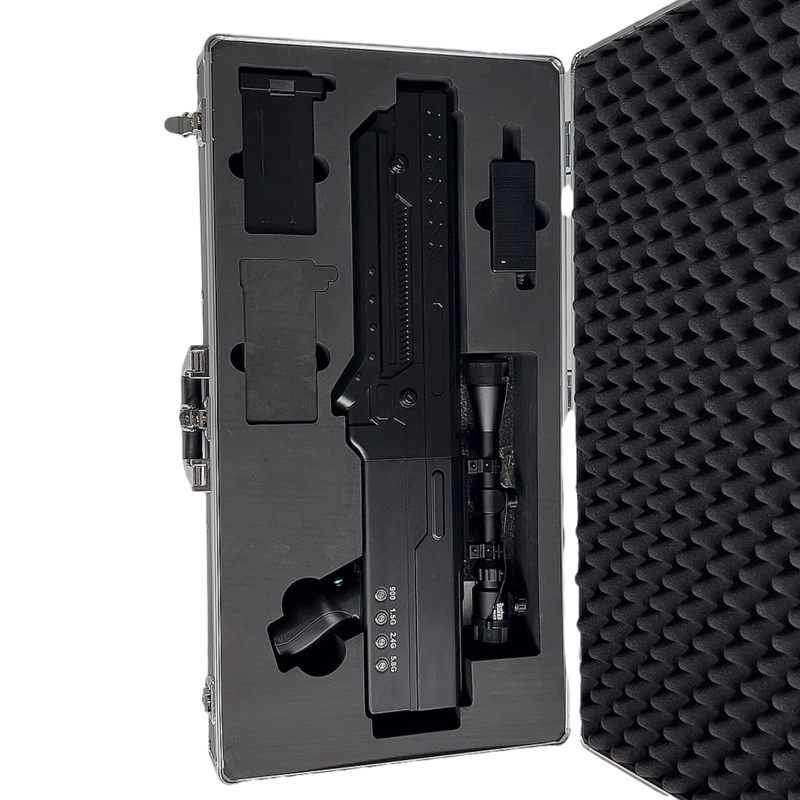  萨嘎手持便携式枪型低空防御反制四通道B型