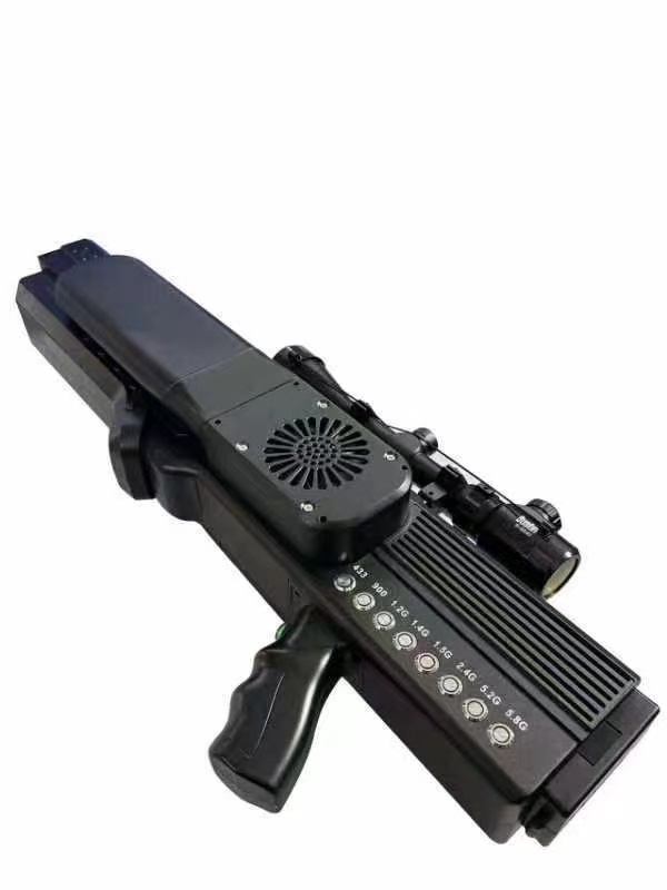  萨嘎手持便携式枪型低空防御反制八通道