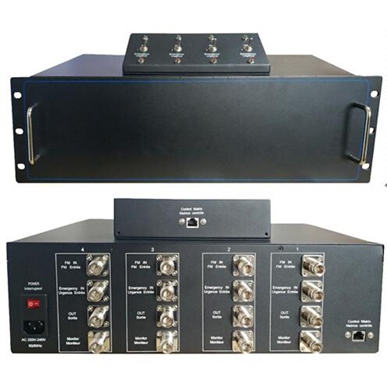  萨嘎FM应急广播插播控制器