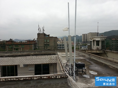  萨嘎某看守所大功率手机信号屏蔽器（白噪声）案例